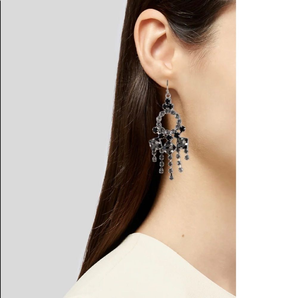 Lulu Frost Crystal Chandelier Earrings
